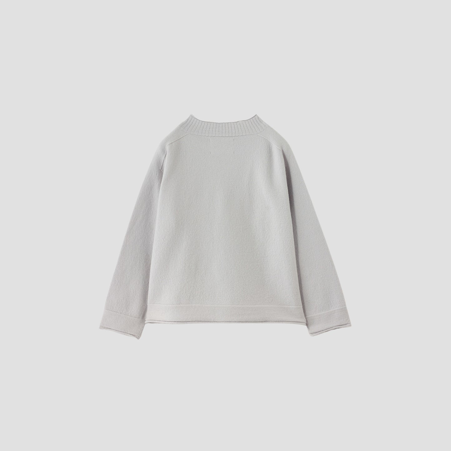FELTED ROUGH WOOL KNIT
