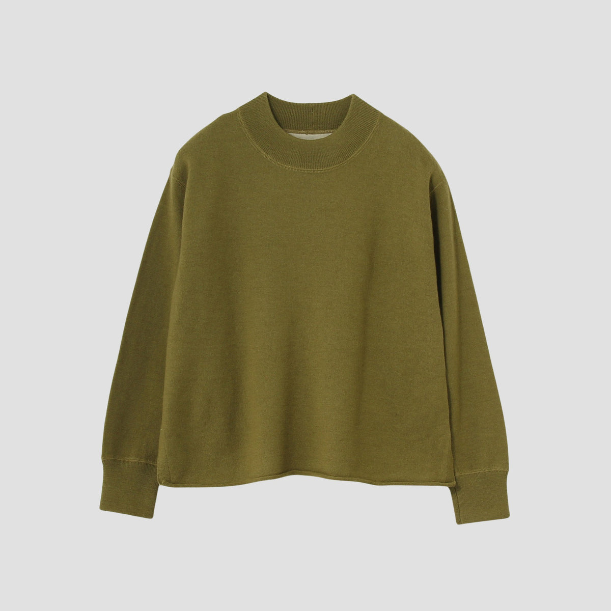 FELTED ROUGH WOOL KNIT