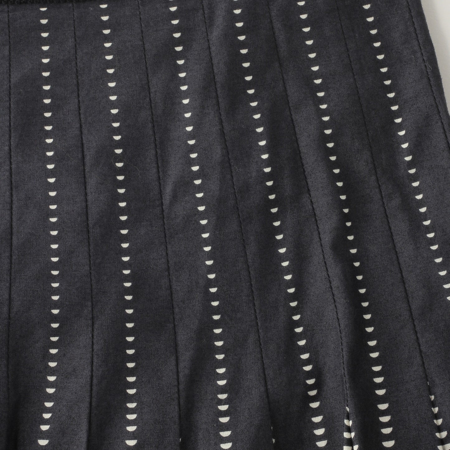 HALF MOON COTTON SKIRT