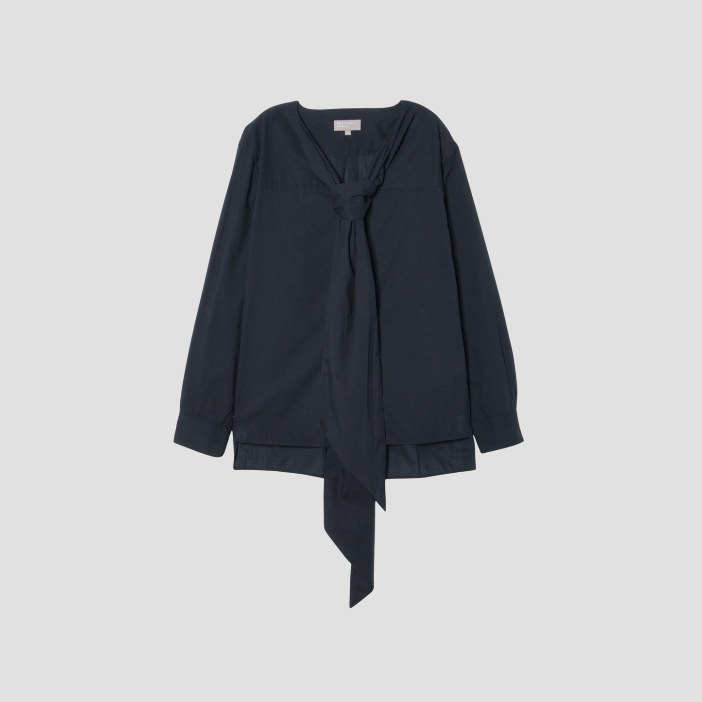 PIECE DYED WASHED COTTON SHIRT