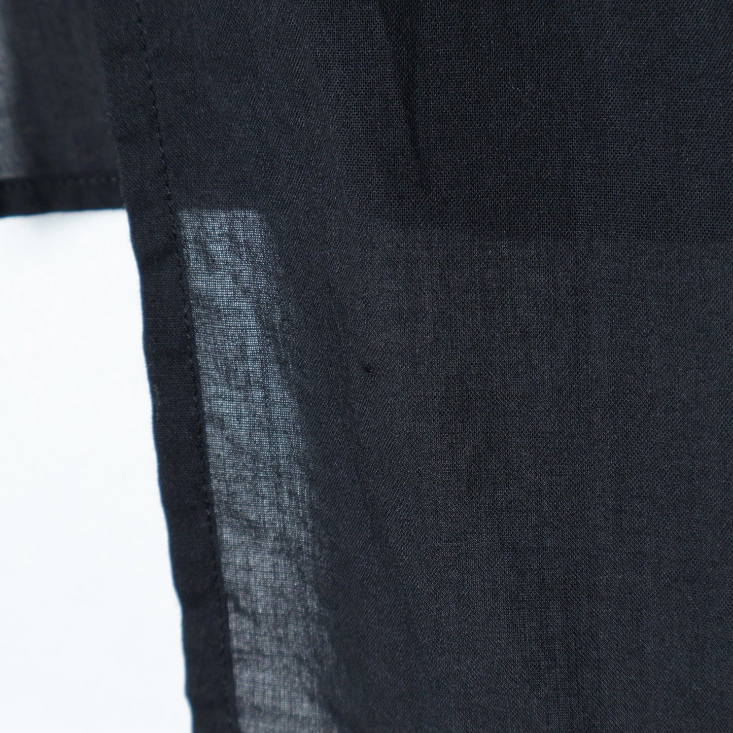 PIECE DYED WASHED COTTON SHIRT