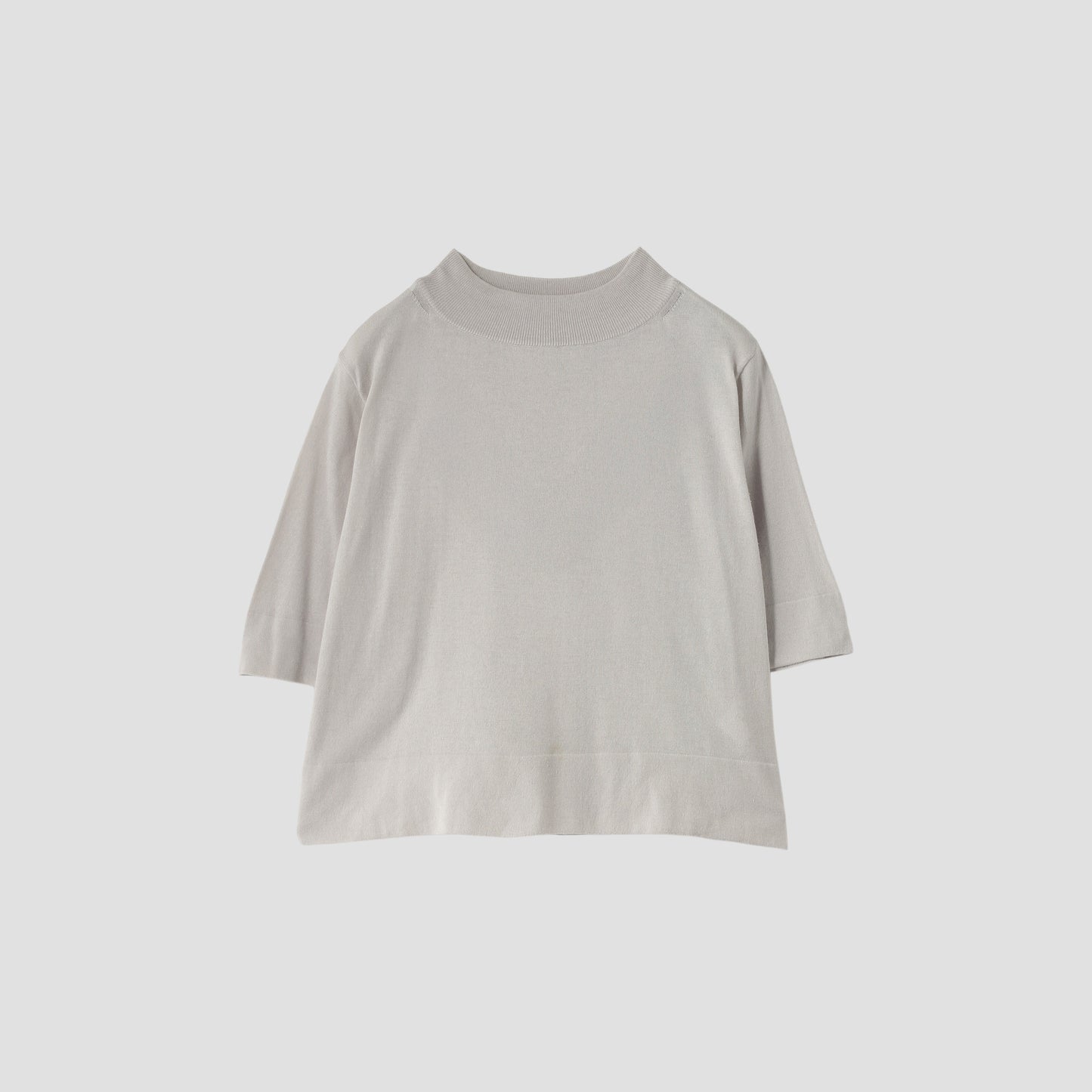 TWISTED COTTON SILK KNIT
