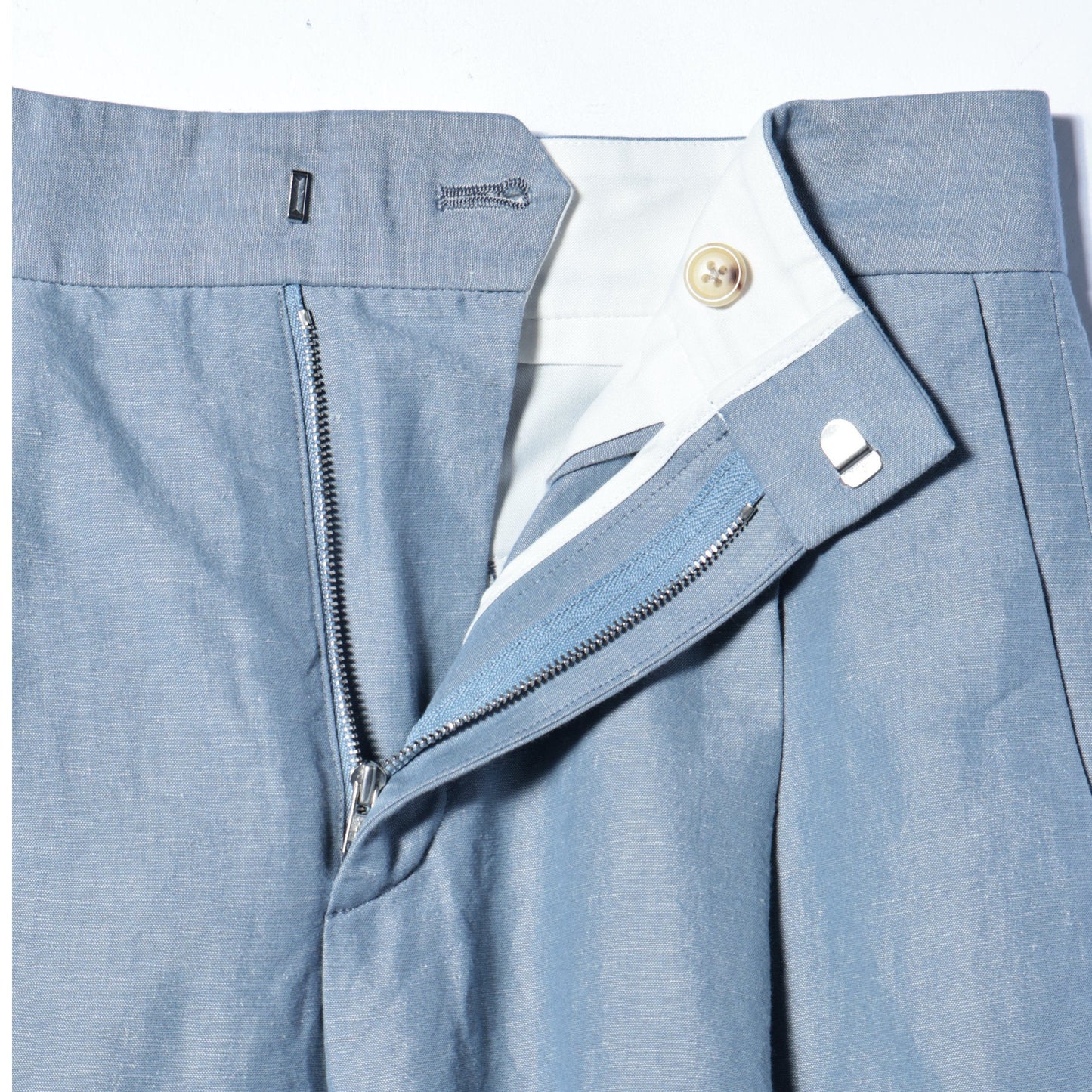 LINEN COTTON TROUSERS