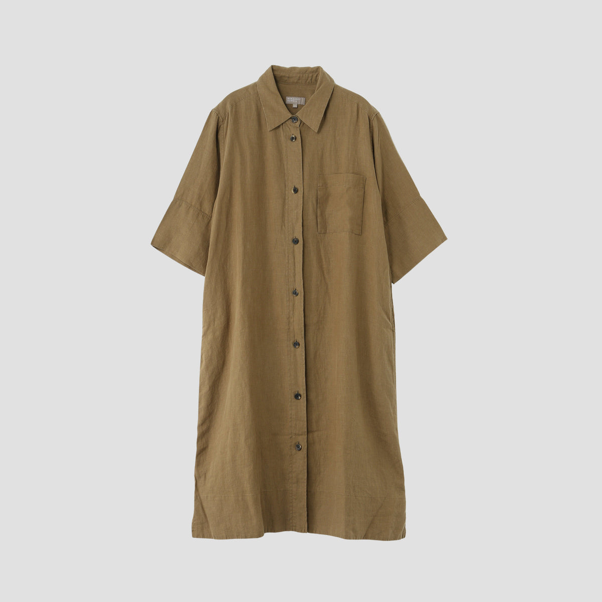 SHIRTING LINEN DRESS