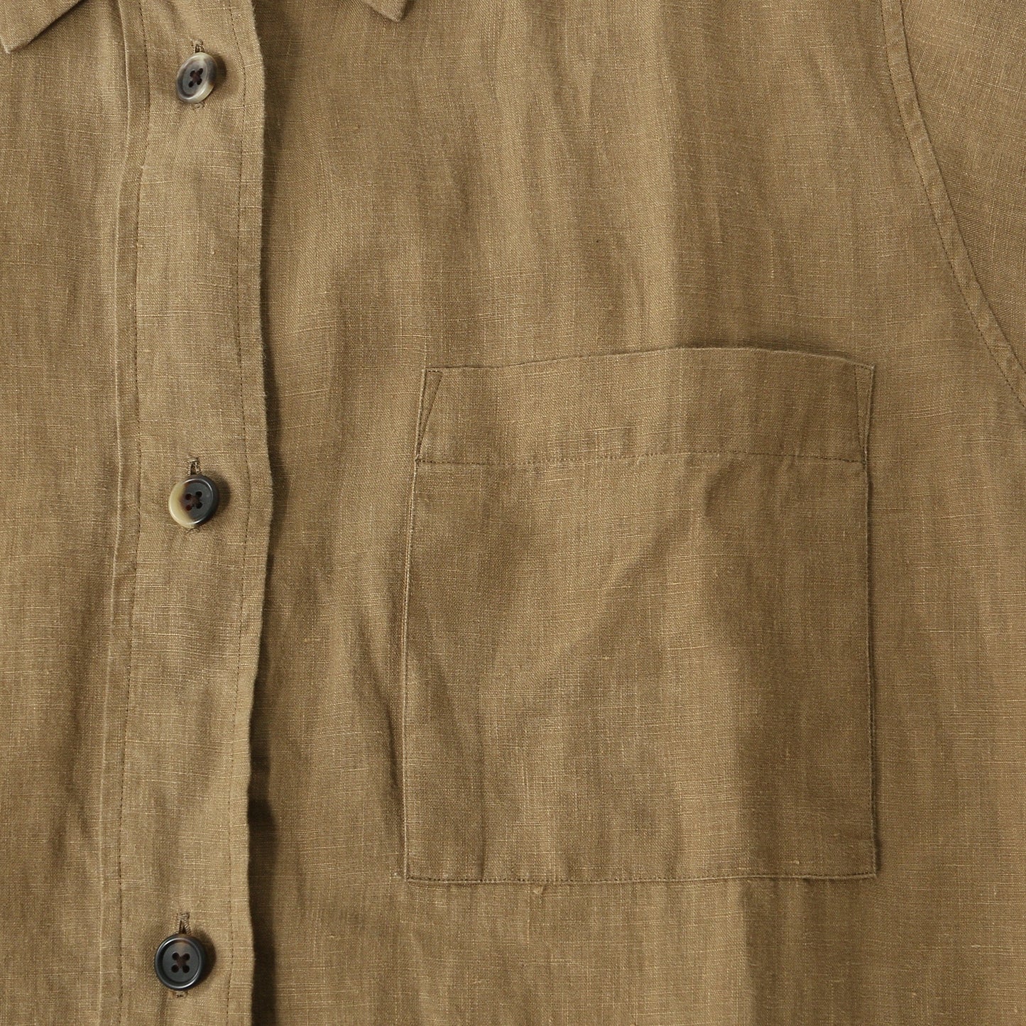 SHIRTING LINEN DRESS