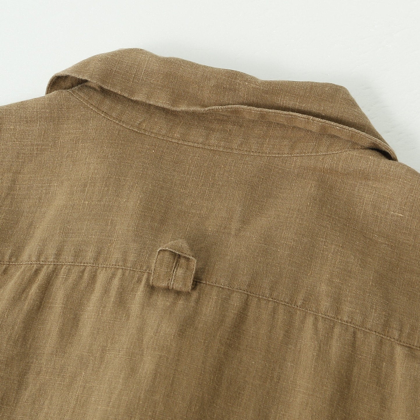 SHIRTING LINEN DRESS