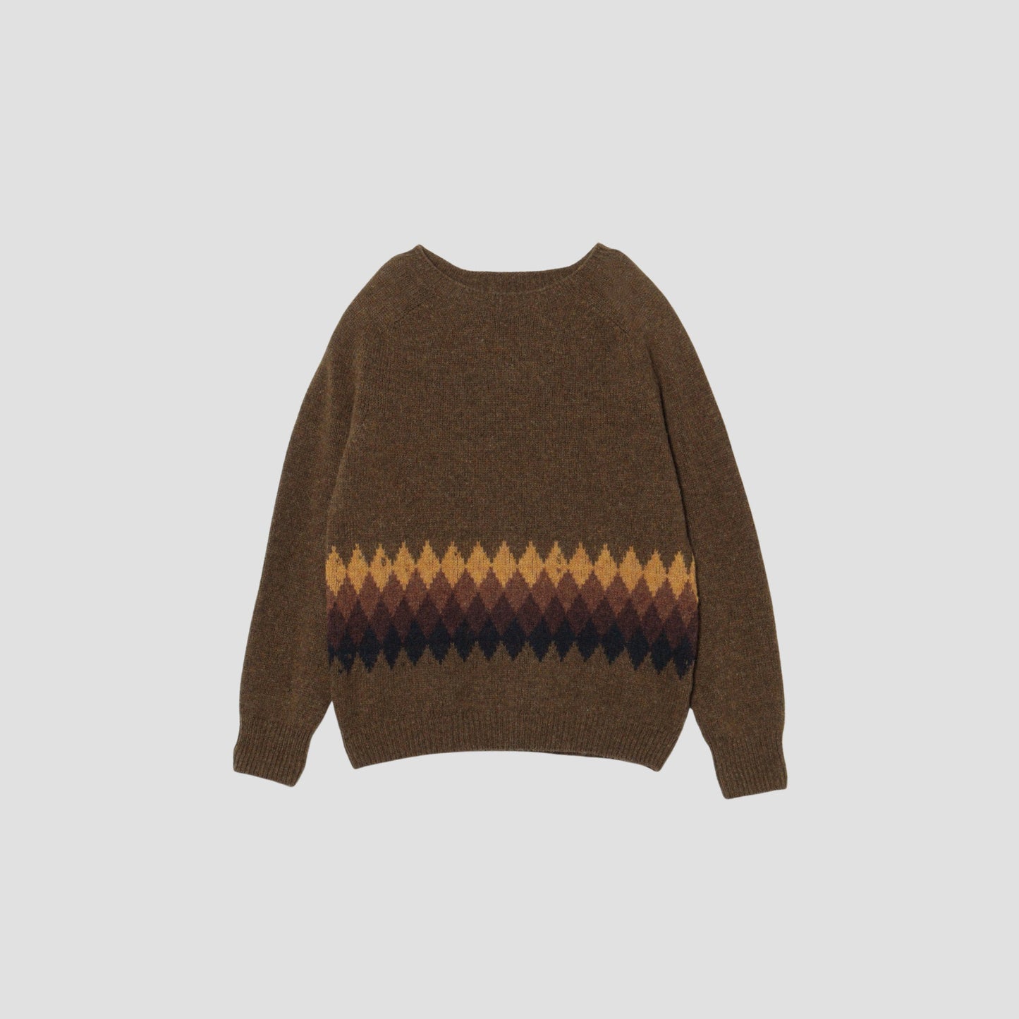 BANDED FAIRISLE KNIT