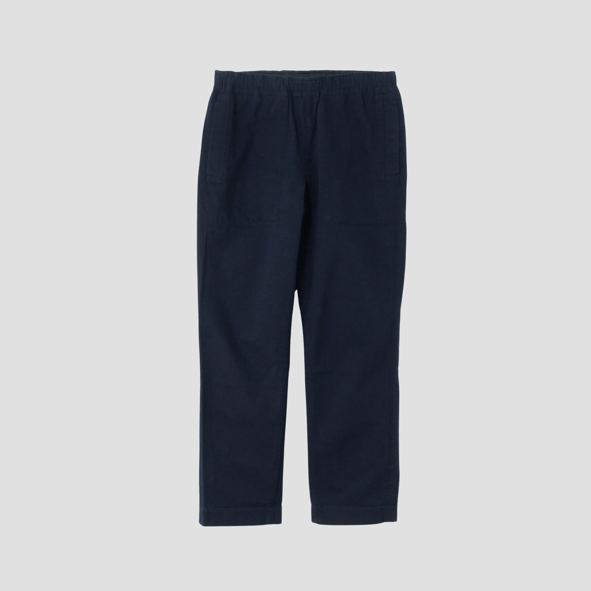 YARN DYE HEAVY TWILL TROUSERS