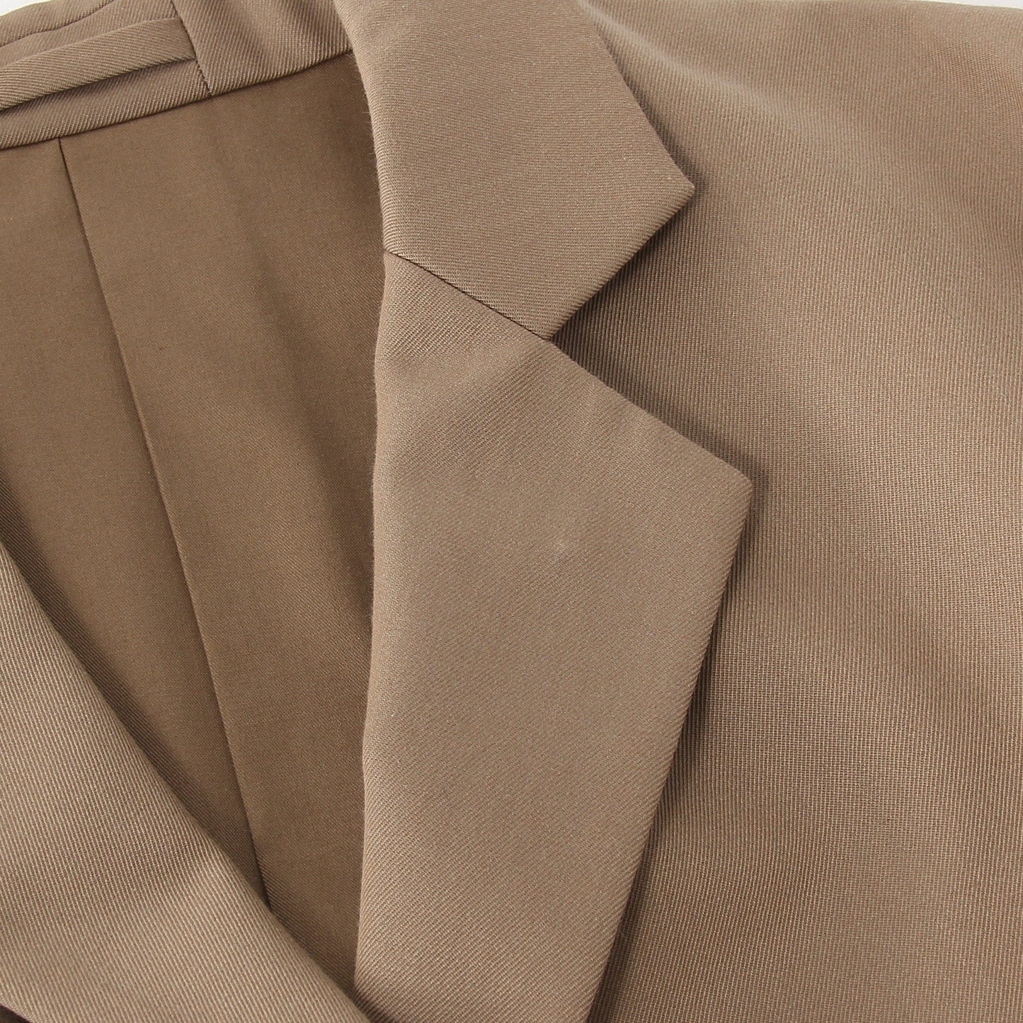 WOOL COTTON GABARDINE COAT