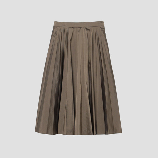 SILK POLYESTER SKIRT