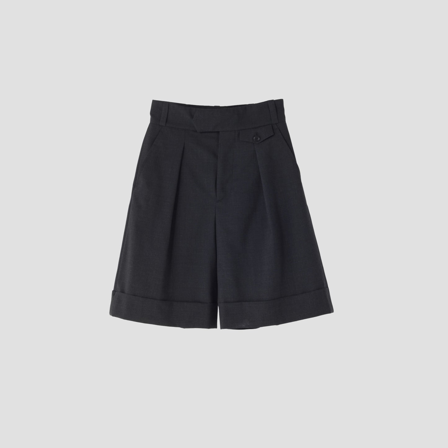 SUMMER WOOL POPLIN TROUSERS