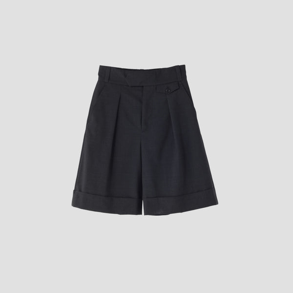 SUMMER WOOL POPLIN TROUSERS
