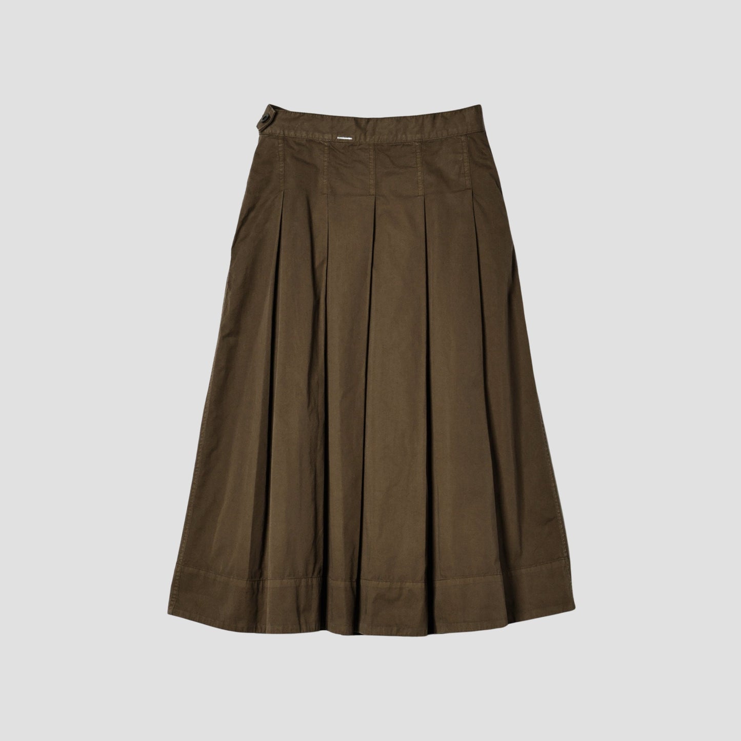 SUPERFINE COTTON TWILL SKIRT