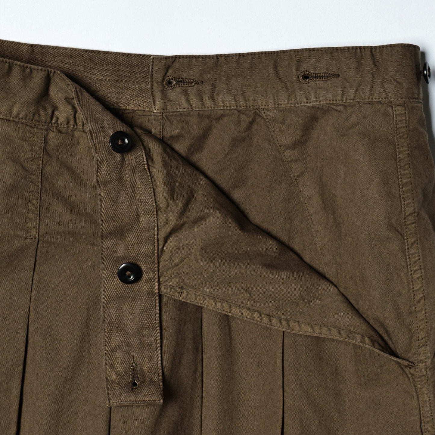 SUPERFINE COTTON TWILL SKIRT