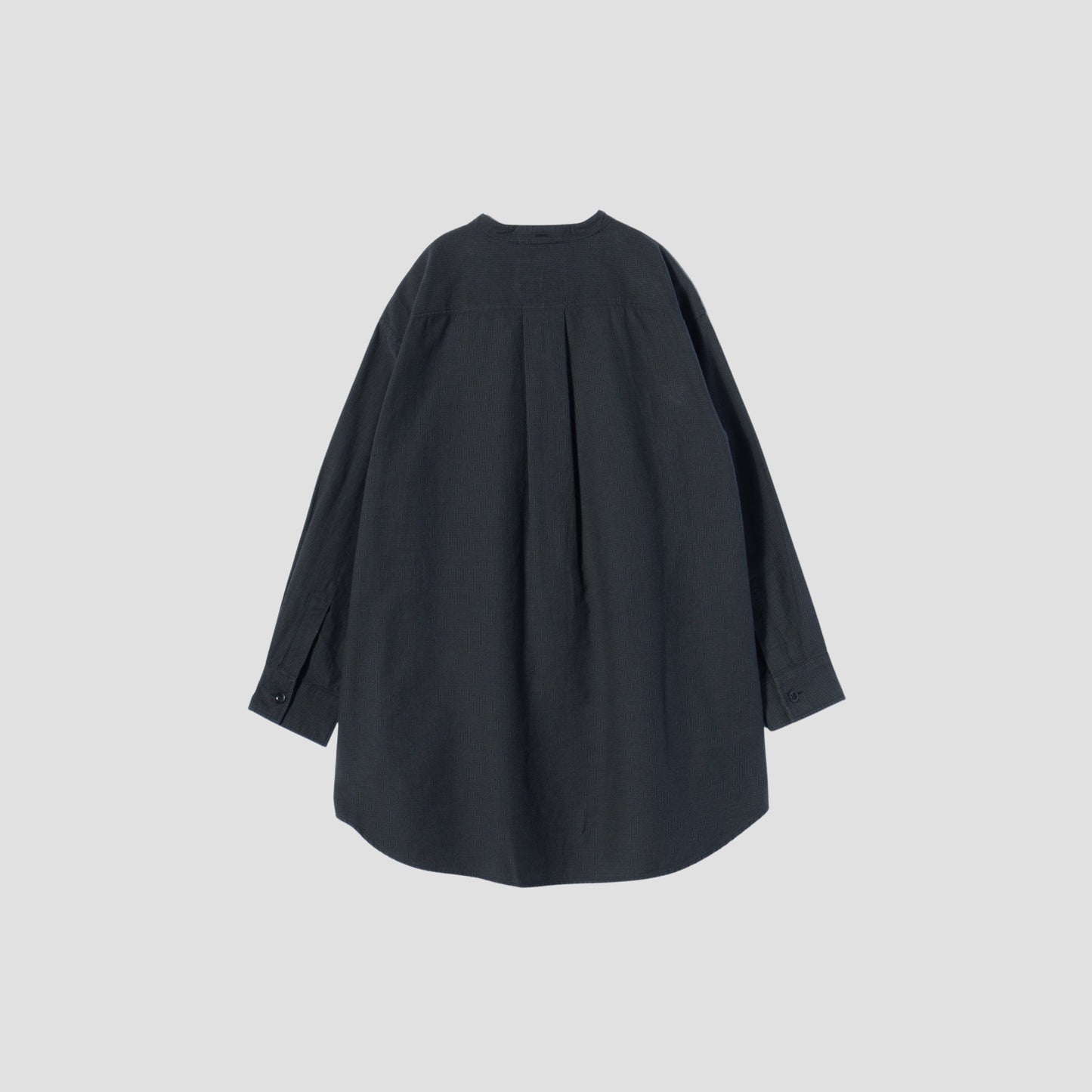 UNEVEN CHECK COTTON SHIRT