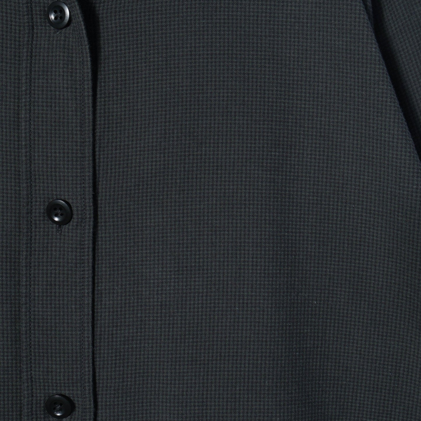 UNEVEN CHECK COTTON SHIRT