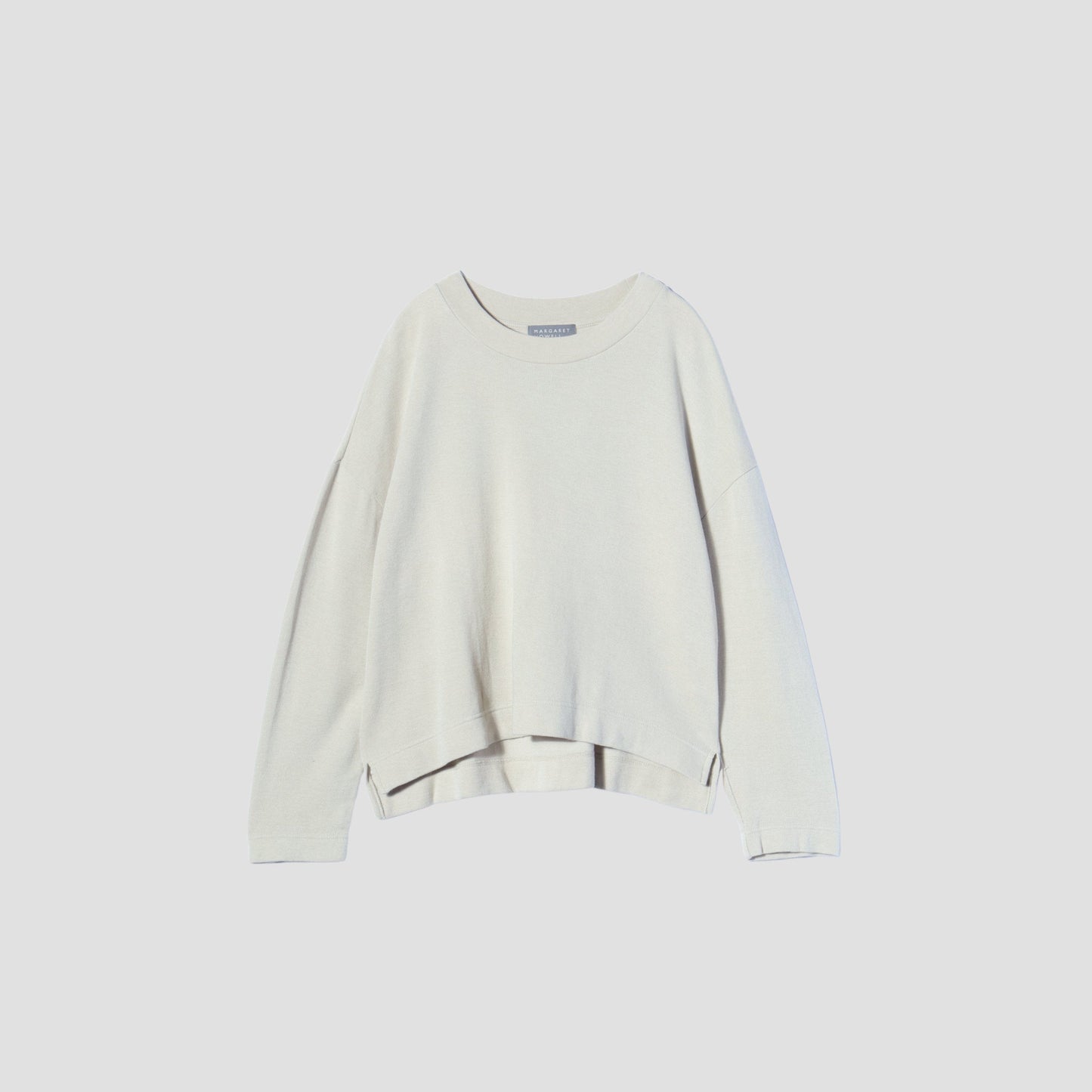 COTTON WOOL JERSEY TOP