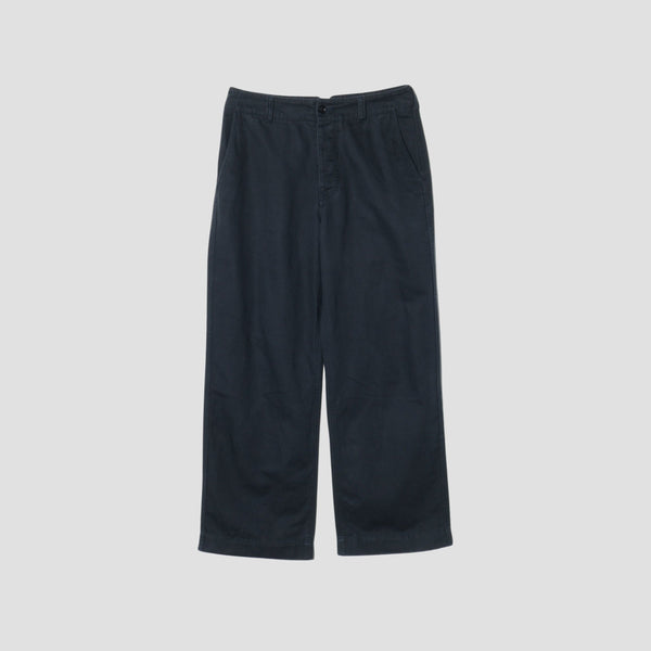 COTTON LINEN DRILL TROUSERS