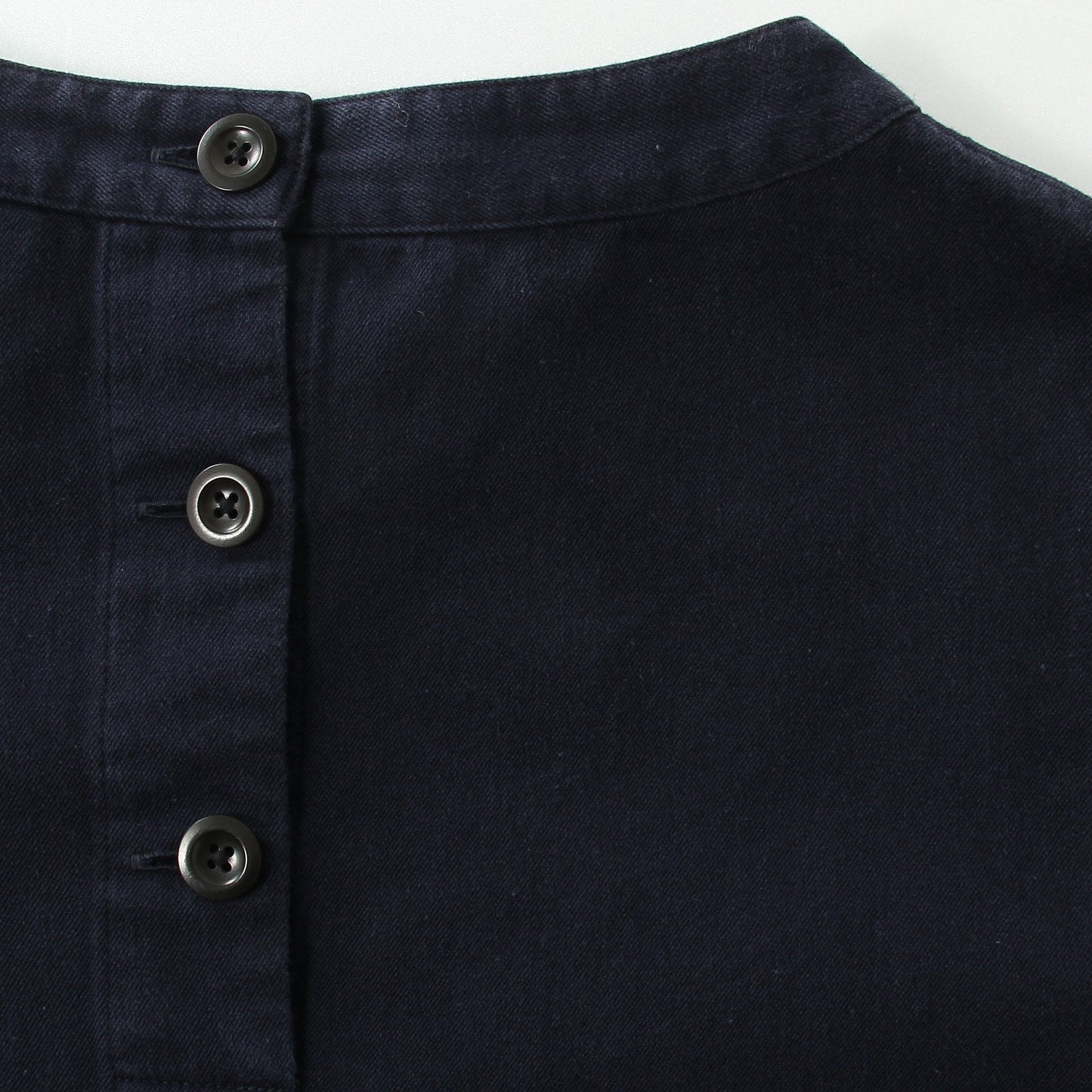 TWISTED YARN COTTON TWILL DRESS