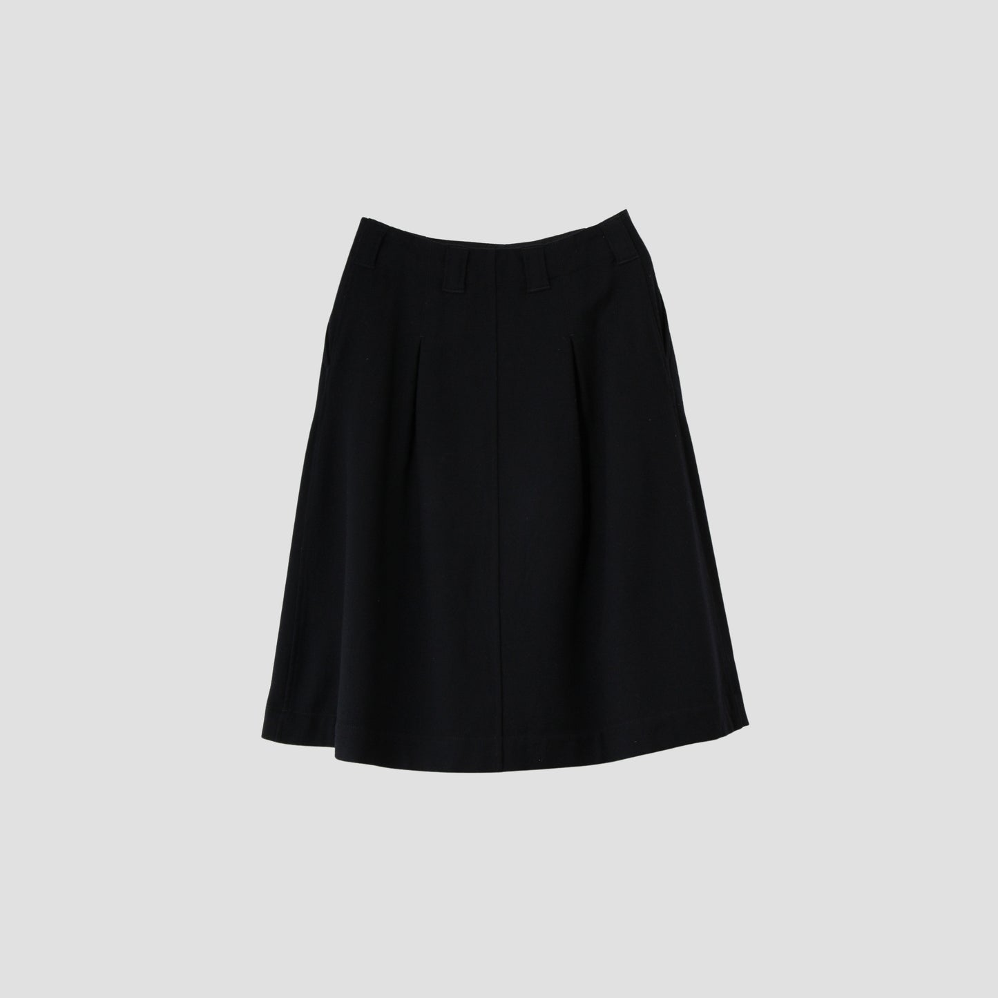 WOOL SERGE SKIRT