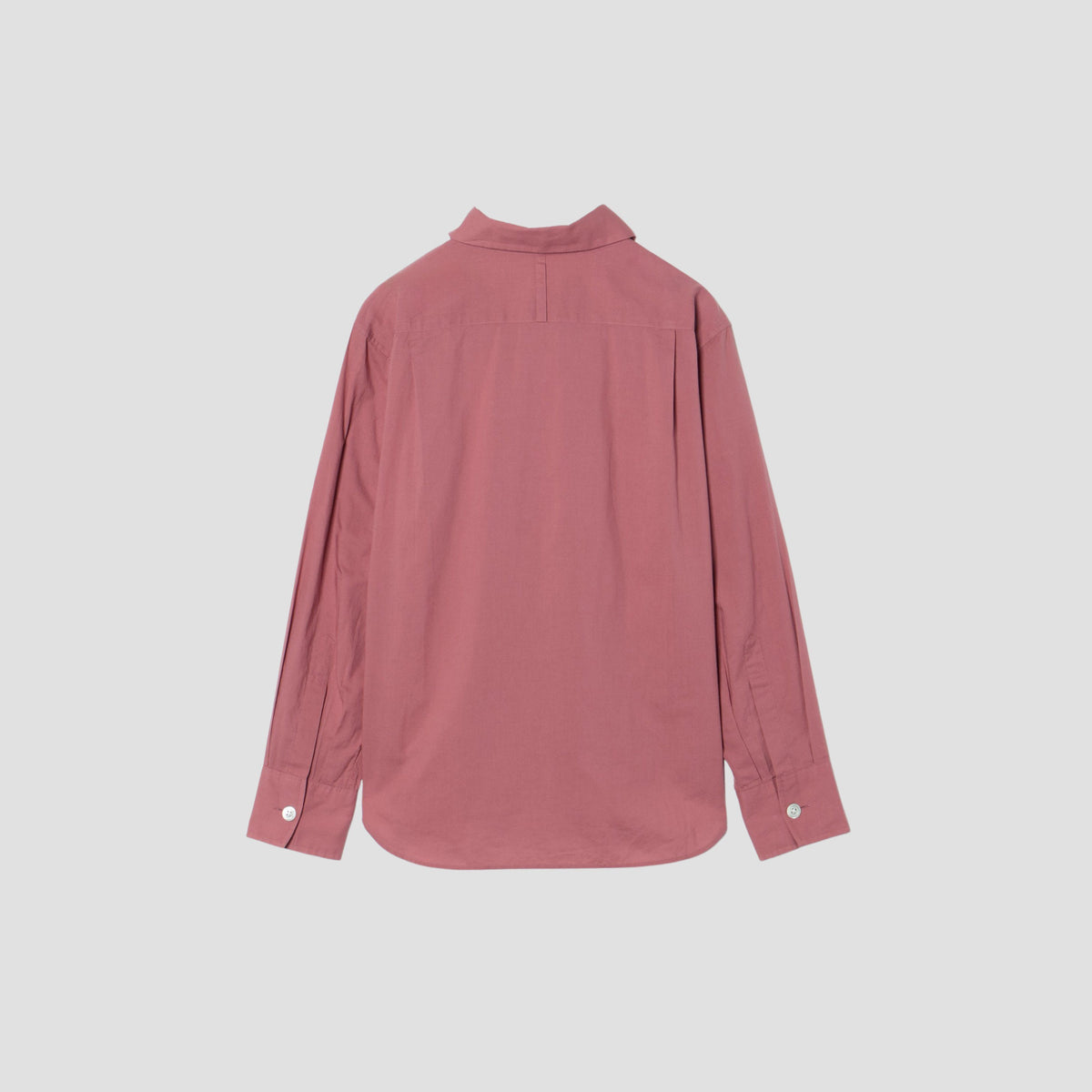 PIECE DYED WASHED COTTON SHIRT