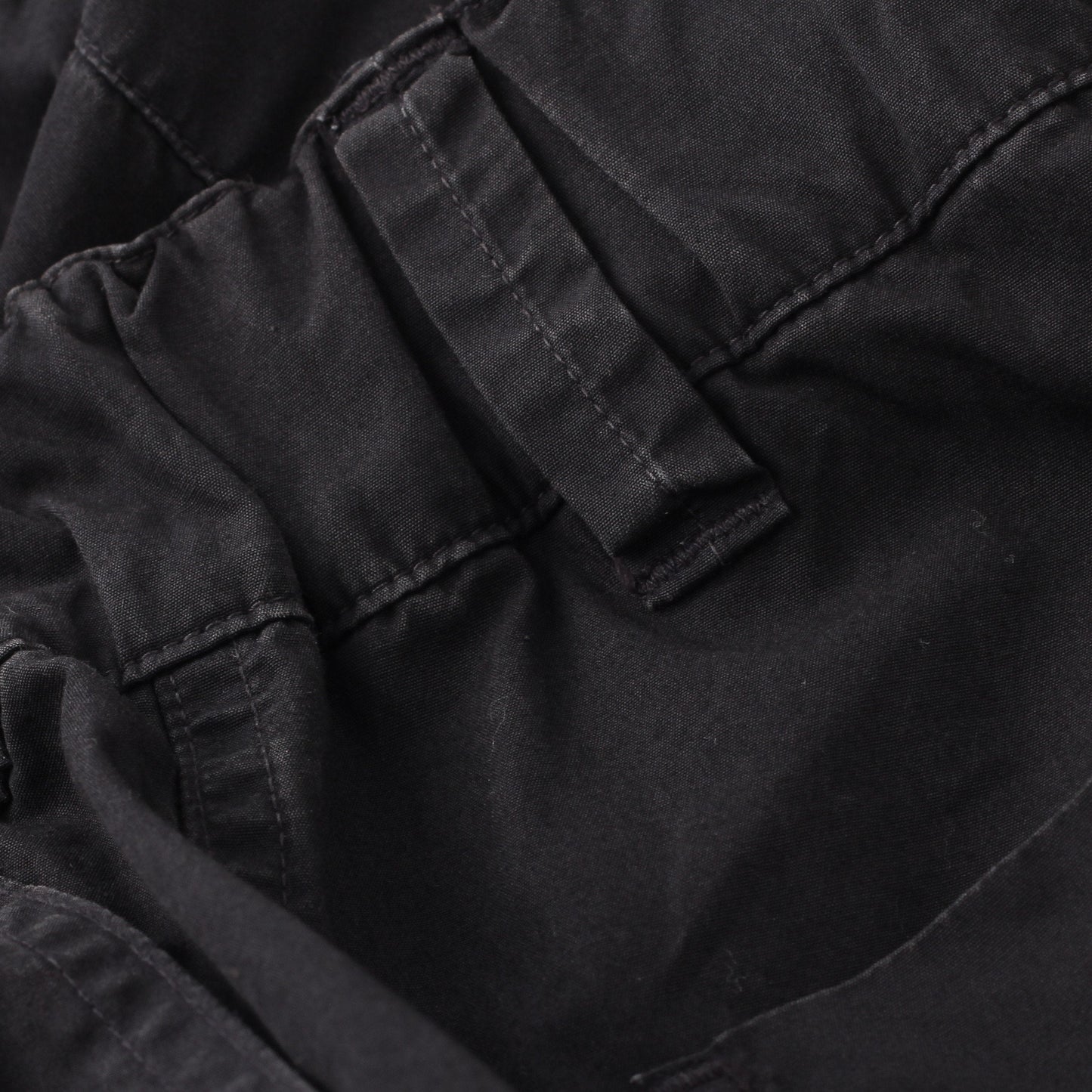 FINE COMPACT COTTON POPLIN TROUSERS