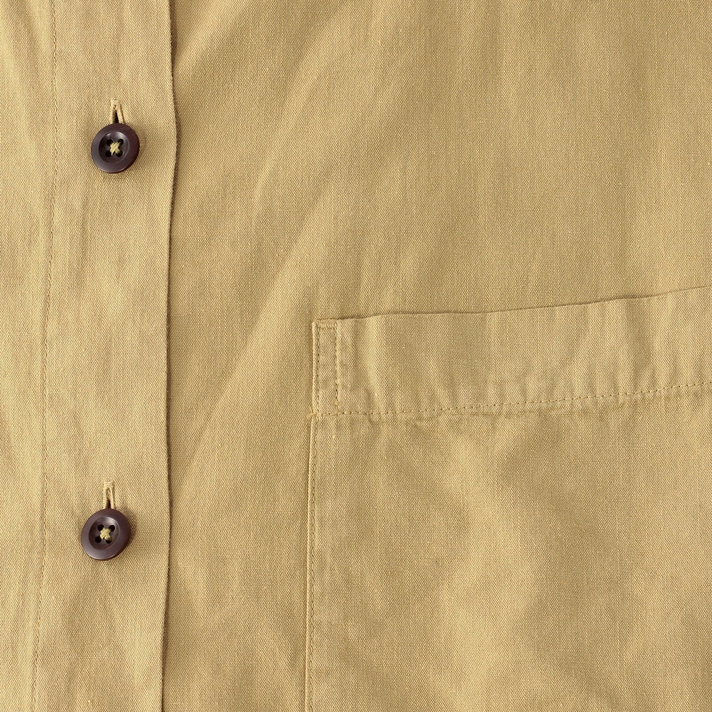 COTTON LINEN SHIRTING DRESS
