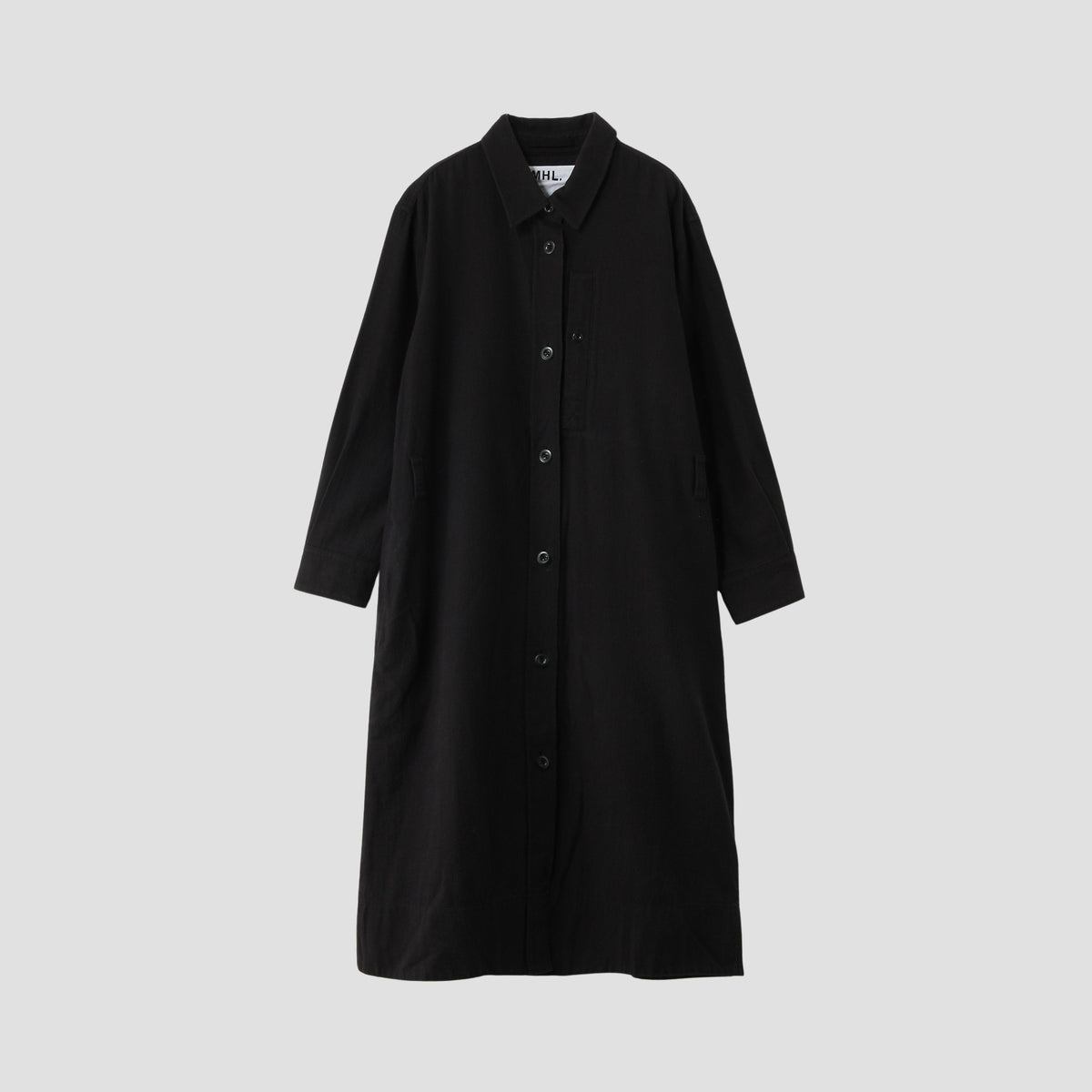 JAPANESE WOOL SHIRTING DRESS