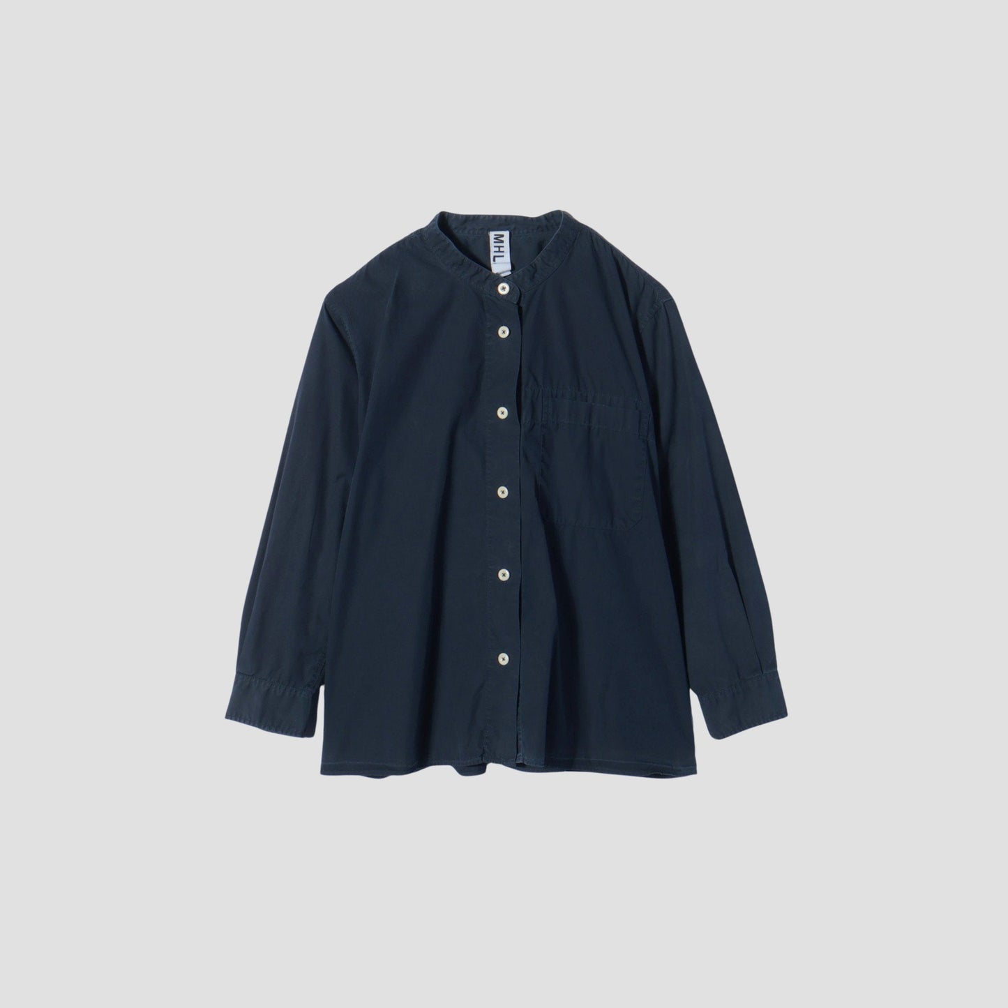 GARMENT DYE BASIC POPLIN(ｵﾝﾗｲﾝｽﾄｱ限定) SHIRT