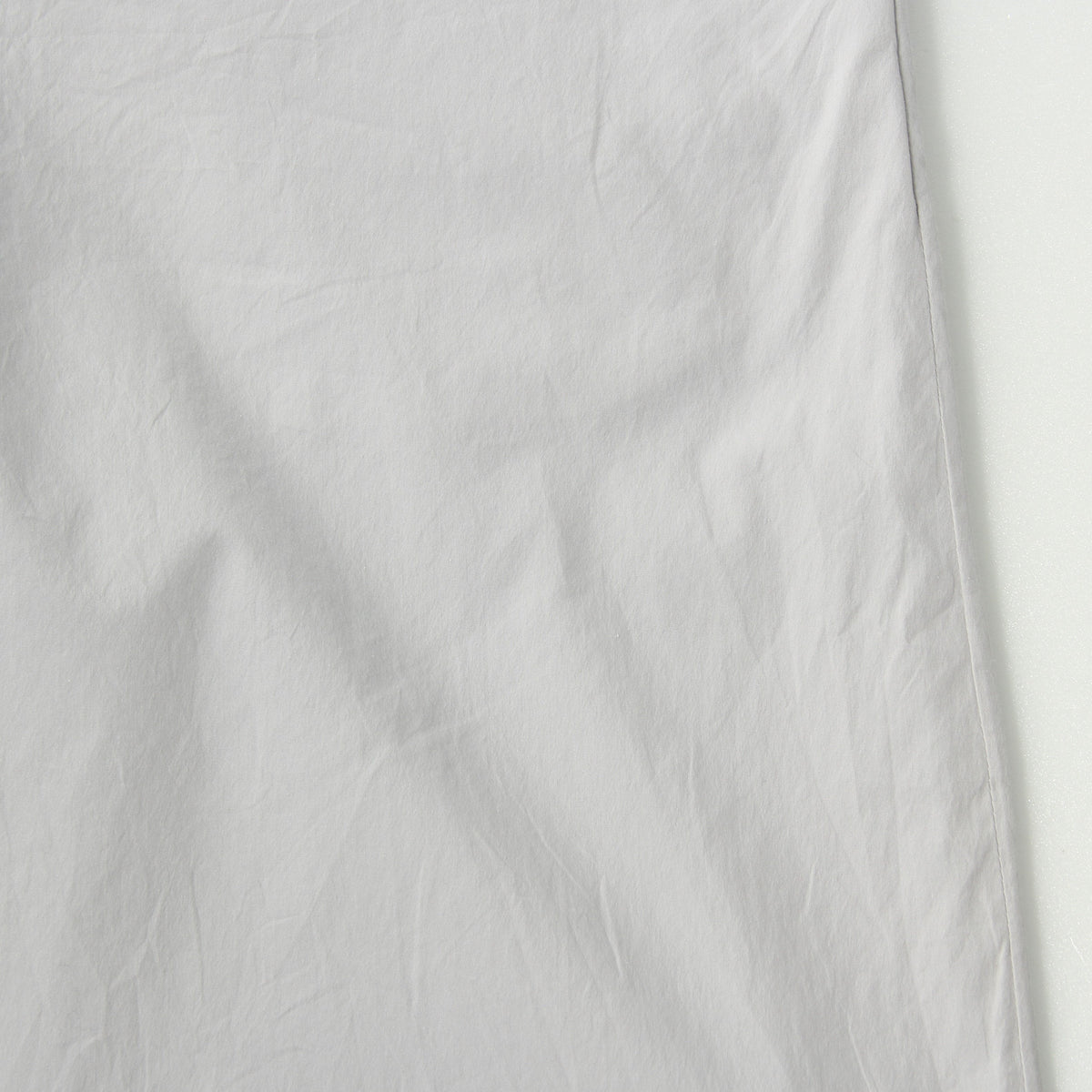 COTTON SILK POPLIN TROUSERS