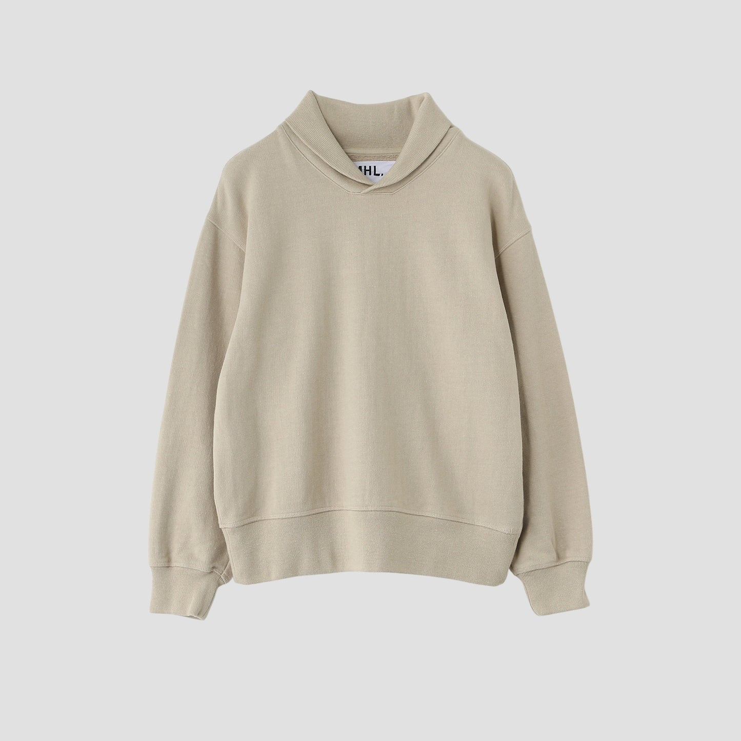BRUSHED BACK COTTON JERSEY