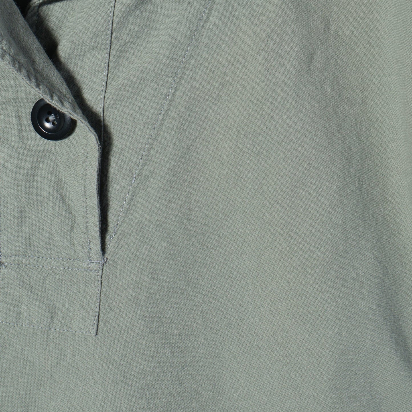 WORN COTTON PLAINWEAVE SHIRT