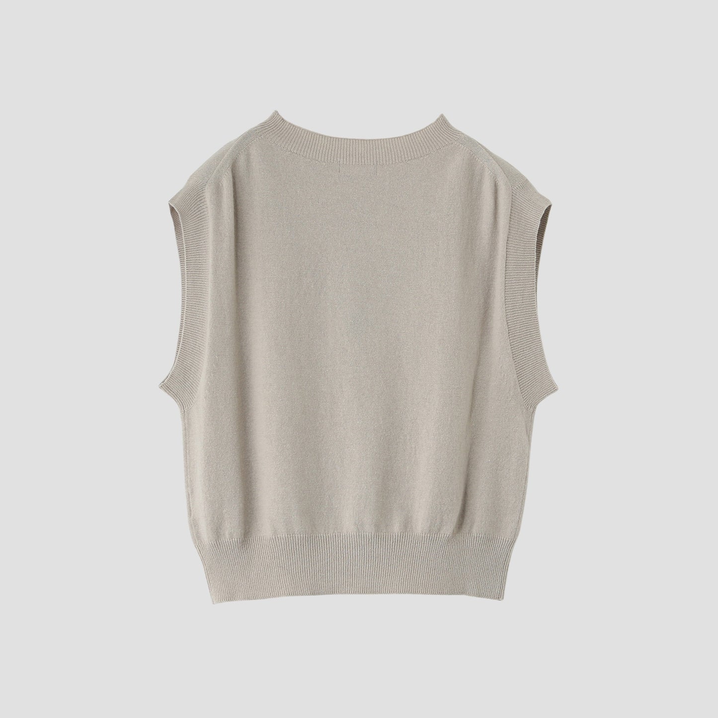 WOOL CASHMERE SLIPOVER KNIT