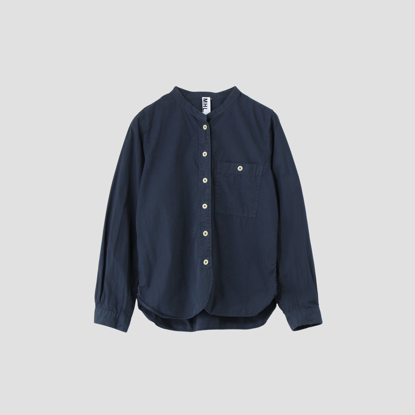 GARMENT DYE BASIC POPLIN SHIRT