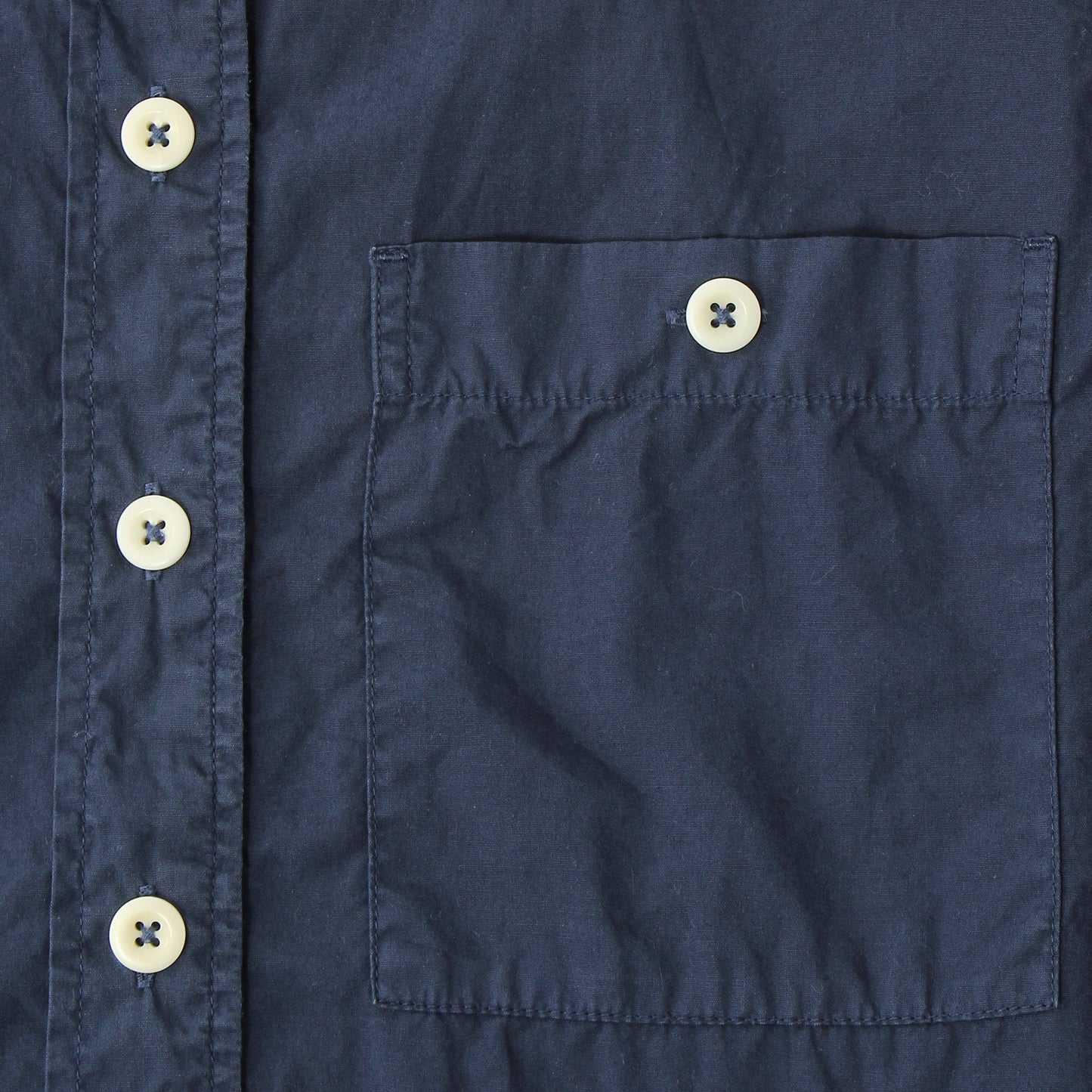 GARMENT DYE BASIC POPLIN SHIRT