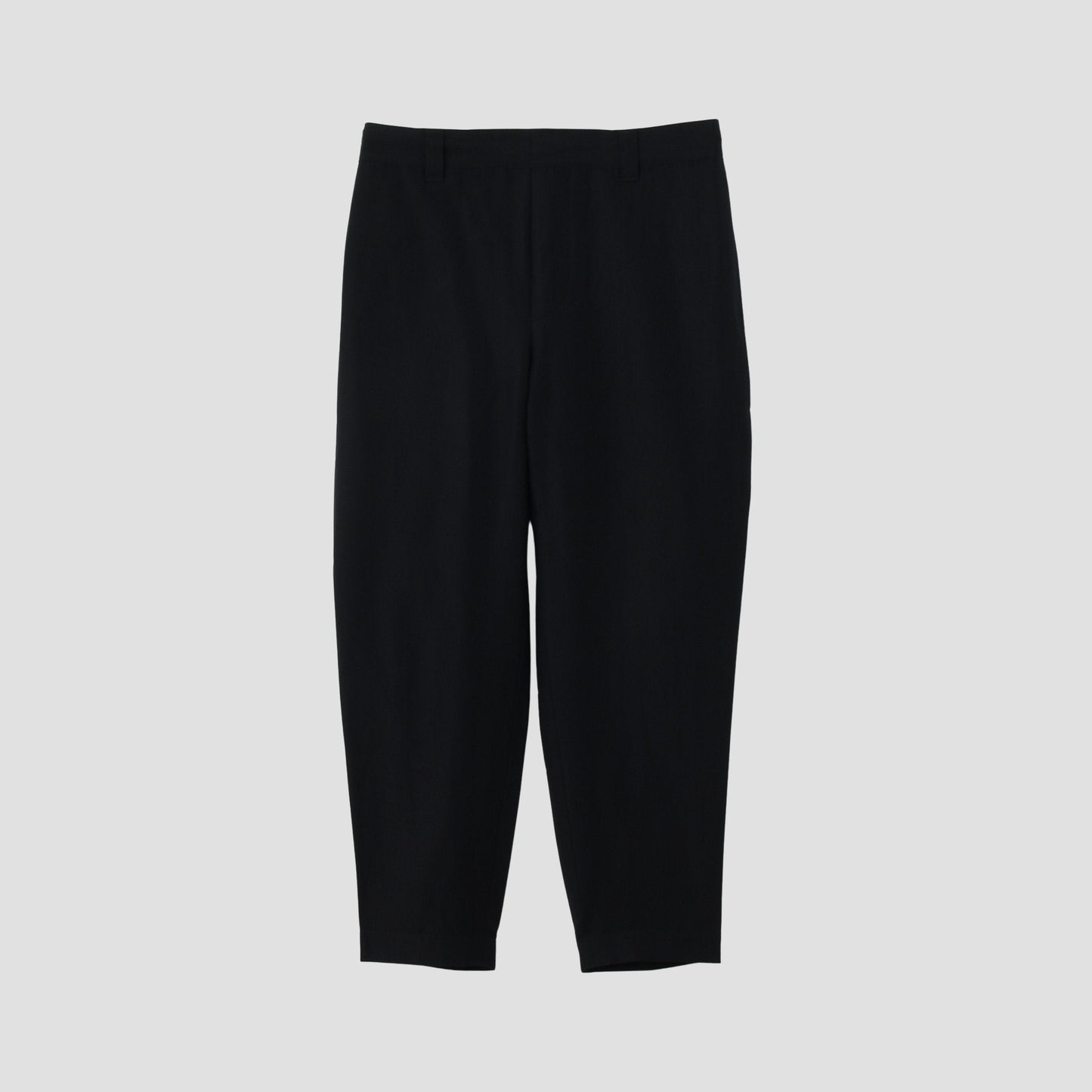 LINEN WOOL HOPSACK TROUSERS