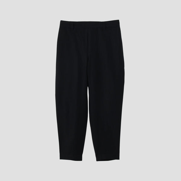 LINEN WOOL HOPSACK TROUSERS