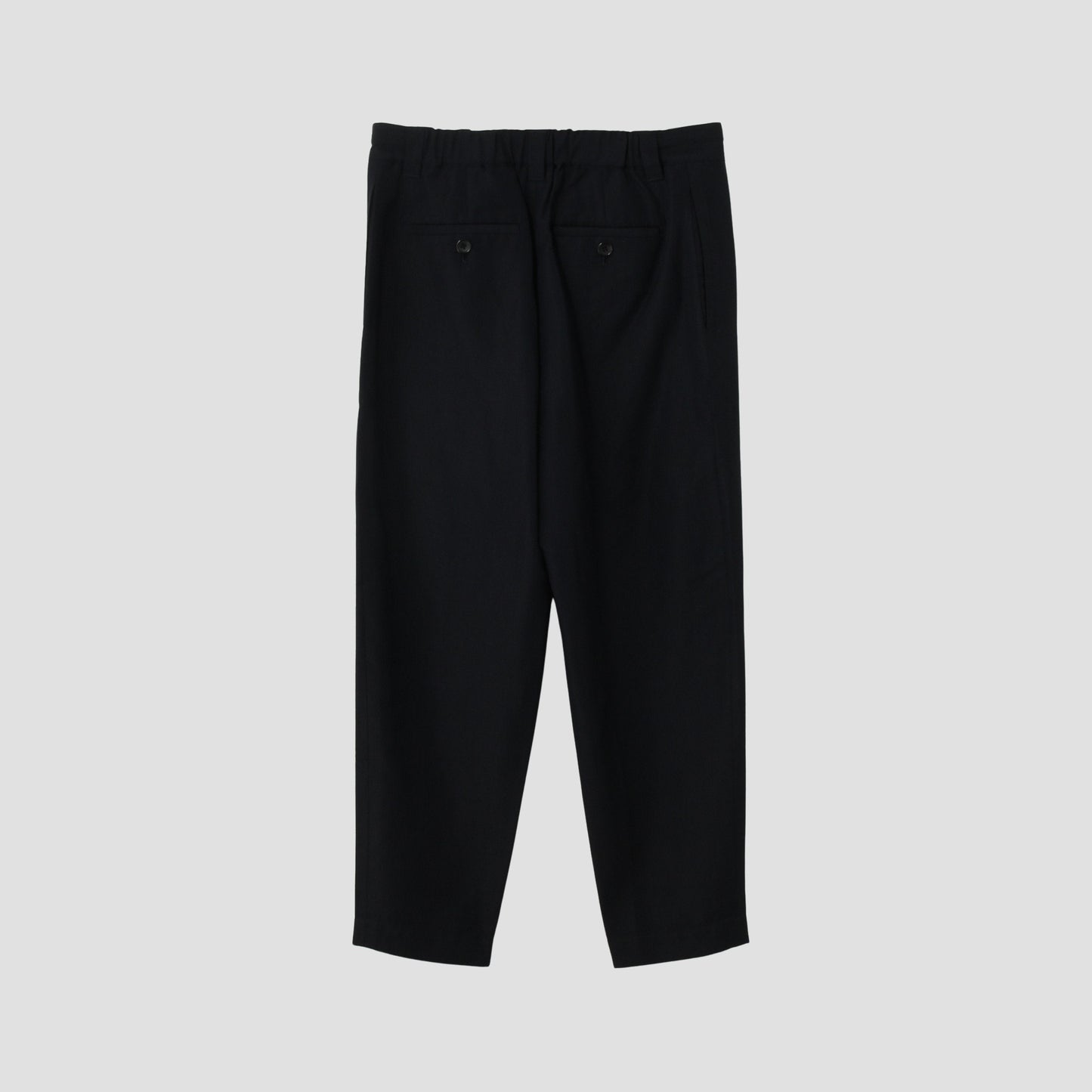 LINEN WOOL HOPSACK TROUSERS