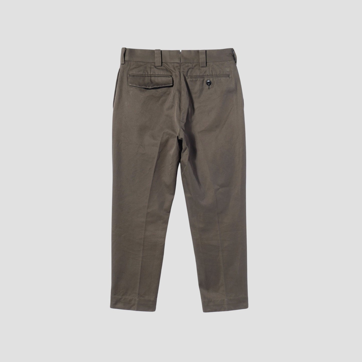 MILITARY CHINO COTTON TROUSERS