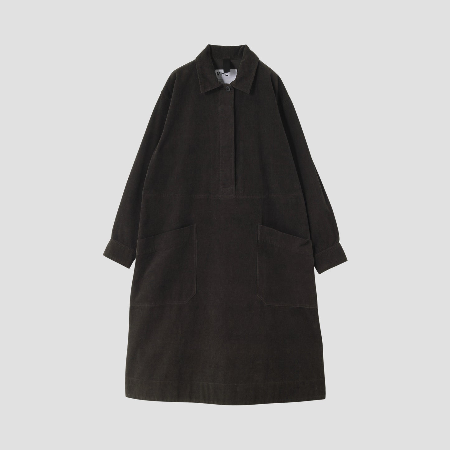DRY COTTON NEEDLECORD DRESS