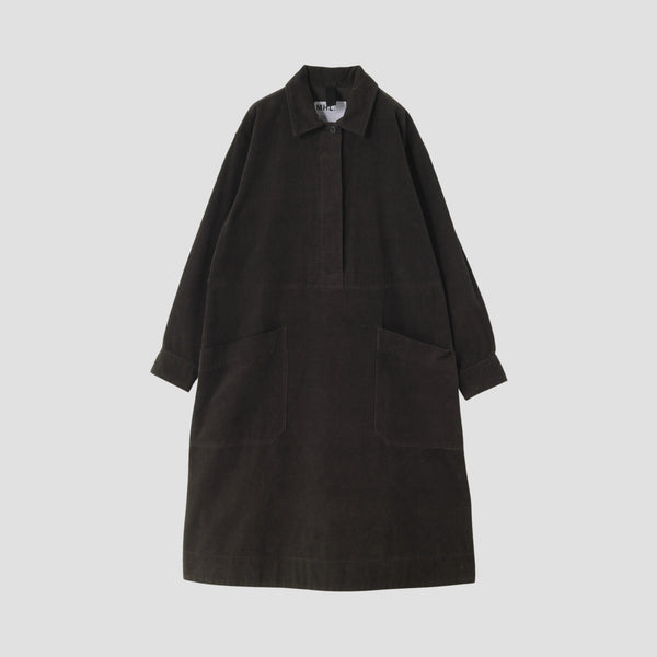 DRY COTTON NEEDLECORD DRESS