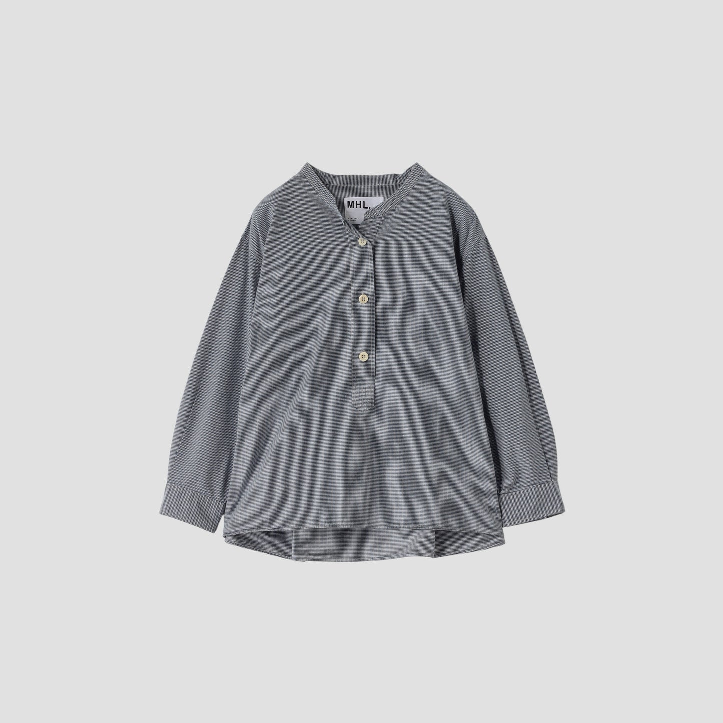 TINY GINGHAM COTTON SHIRT