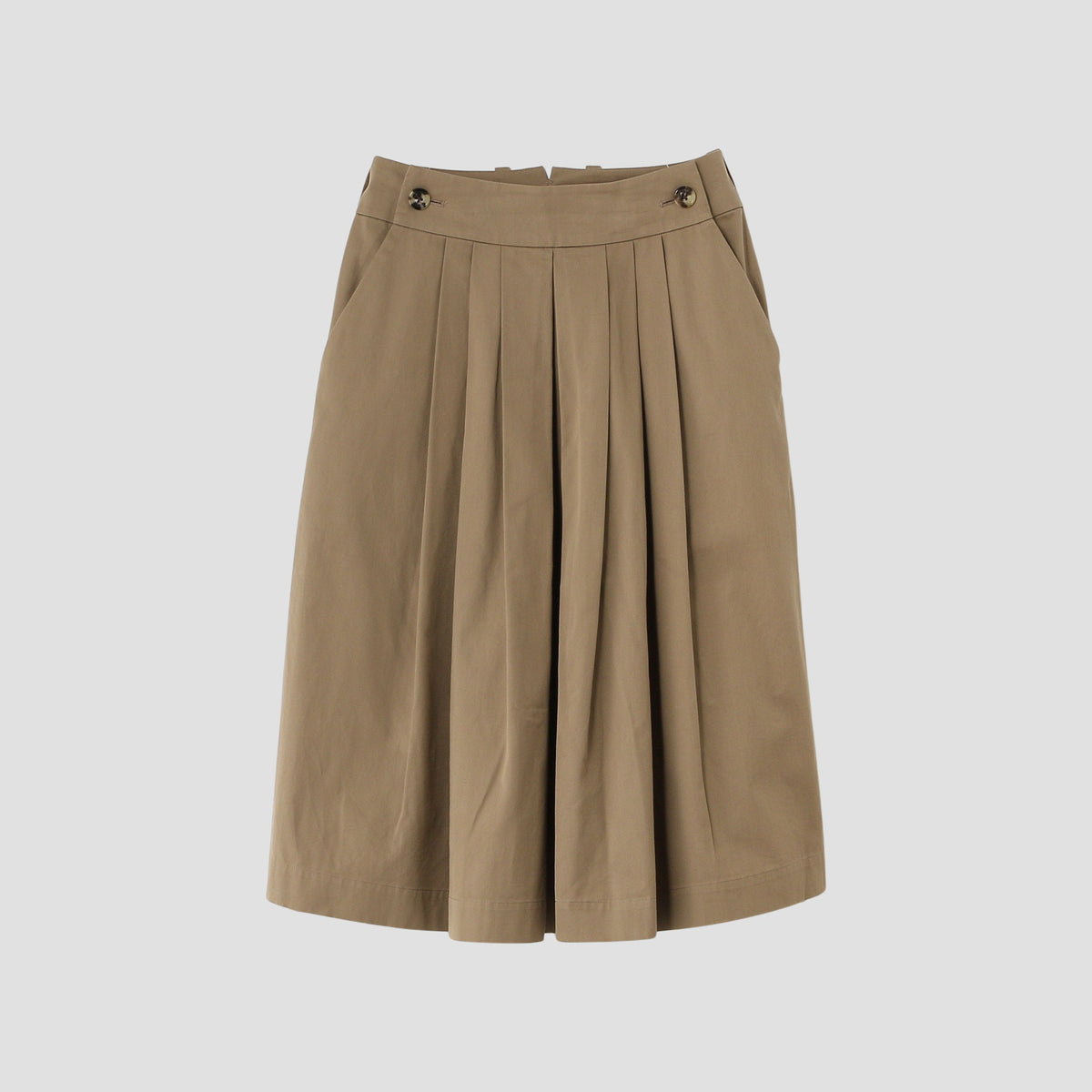 HIGHDENSE COTTON TWILL SKIRT