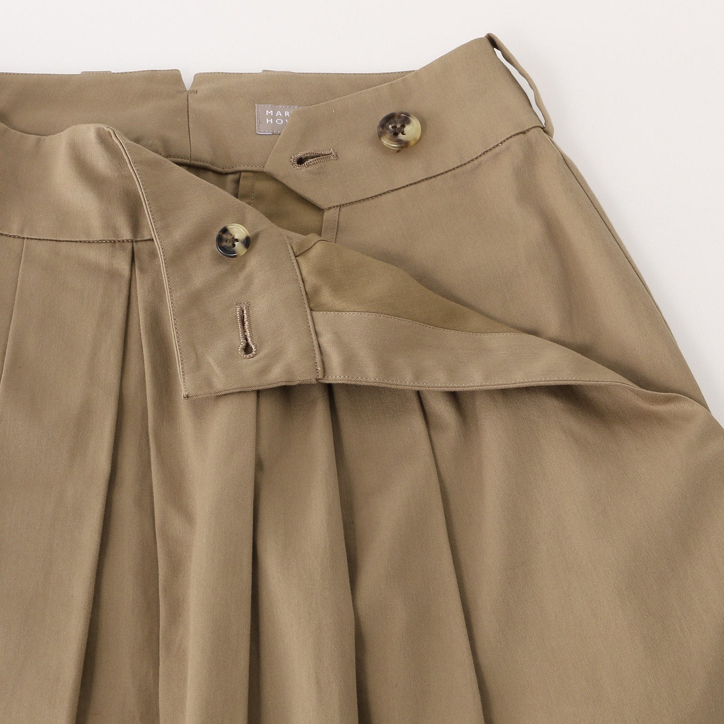 HIGHDENSE COTTON TWILL SKIRT