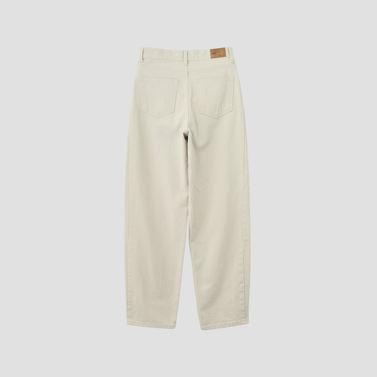 WHITE DENIM TROUSERS