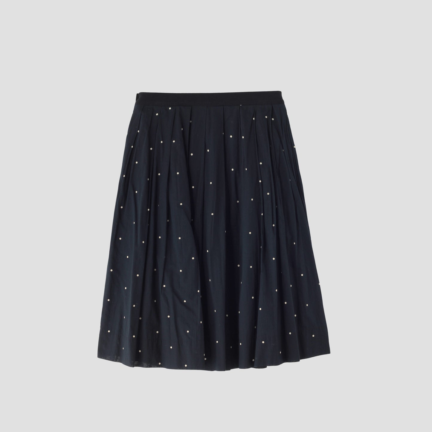 SPOT PRINT BATISTE SKIRT