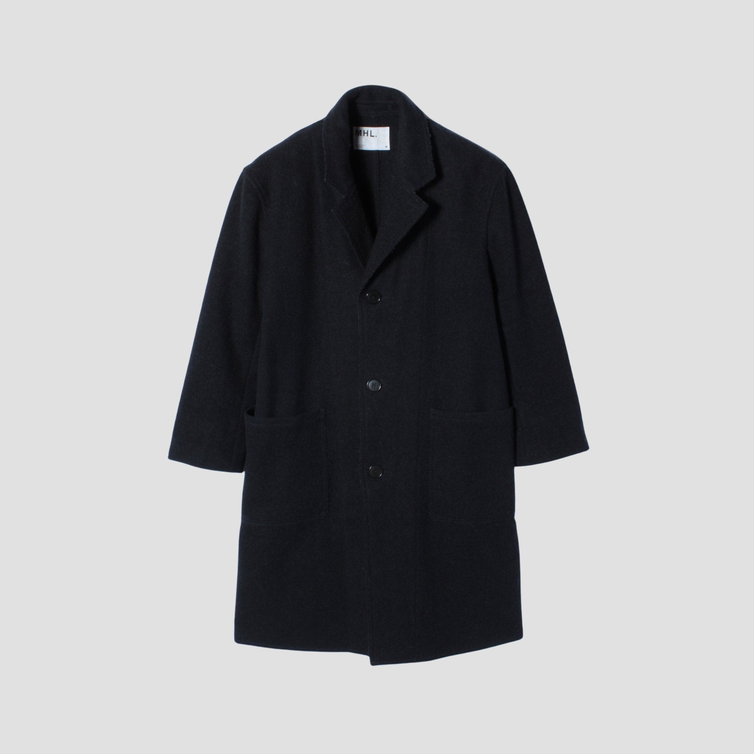 マーガレットハウエル 濃紺 毛 コート 1 コート / M / NAVY(ネイビー) ｜ マーガレット・ハウエル 公式リユース