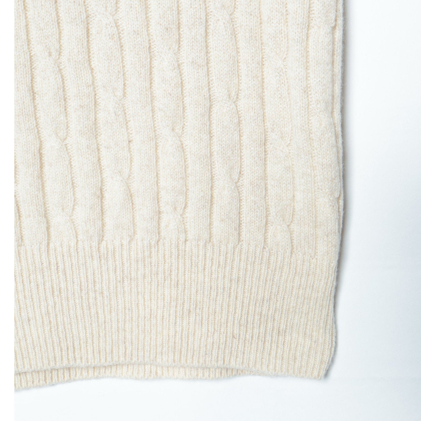 TWISTED CASHMERE WOOL KNIT