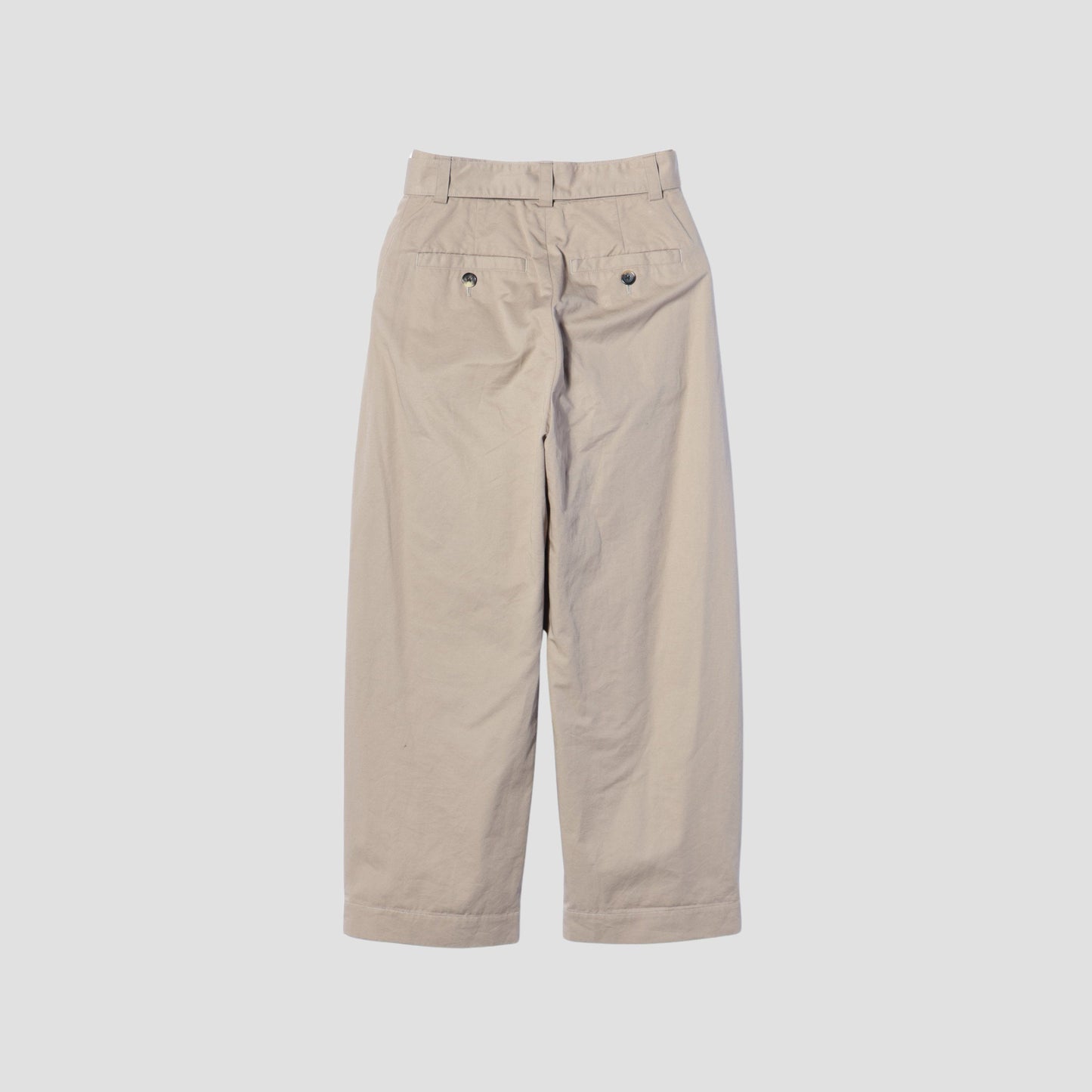LIGHT COTTON LINEN TWILL TROUSERS