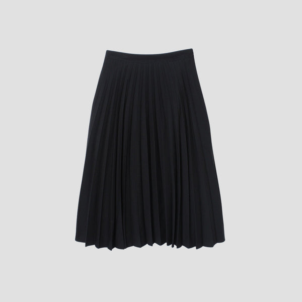 FINE WOOL GABARDINE SKIRT